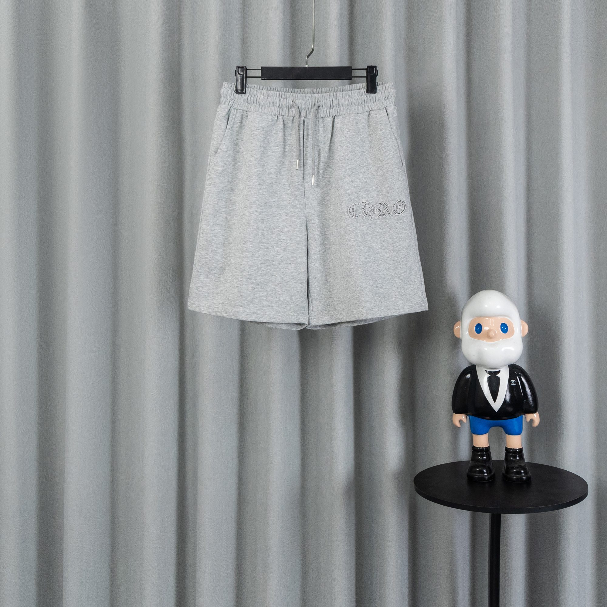 （クロムハーツ）CH クサリトウ重ねパッチワーク・刺繍 サンスクリット ショートパンツ