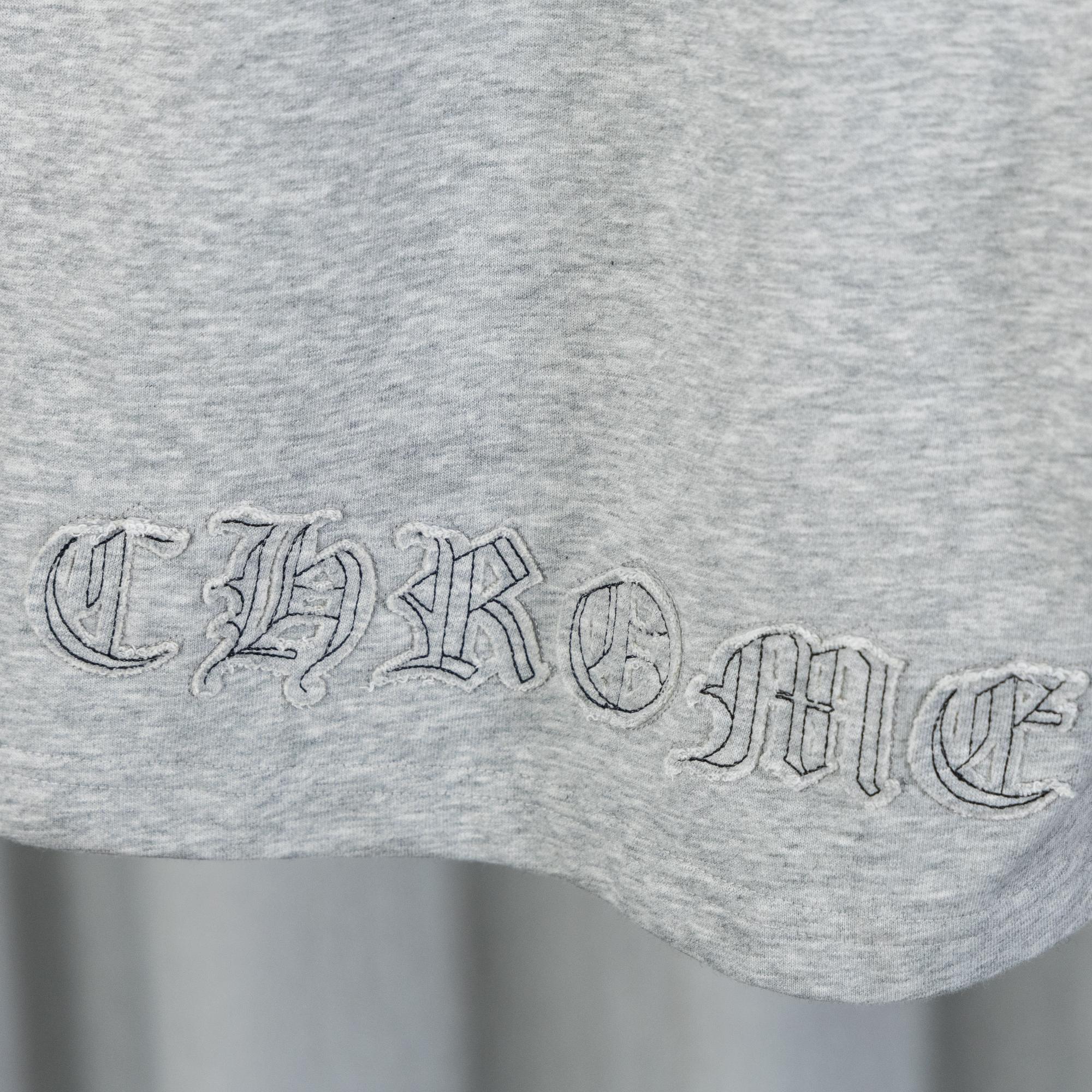 （クロムハーツ）CH クサリトウ重ねパッチワーク・刺繍 サンスクリット ショートパンツ