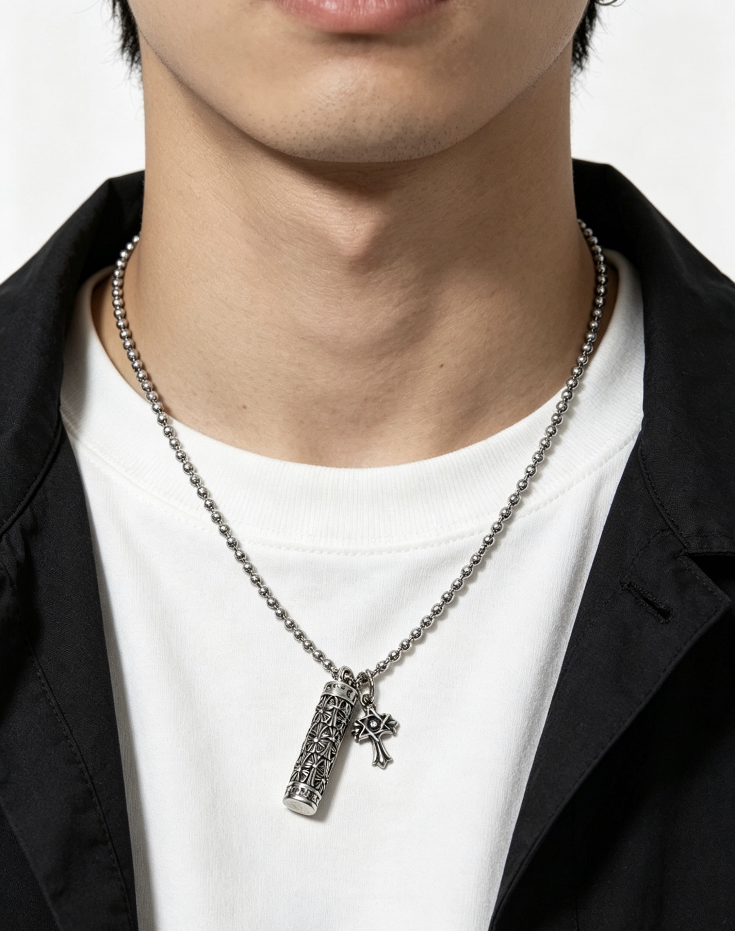 Chrome Hearts（クロムハーツ） マルチエレメント ヴィンテージクロスペンダント ネックレス