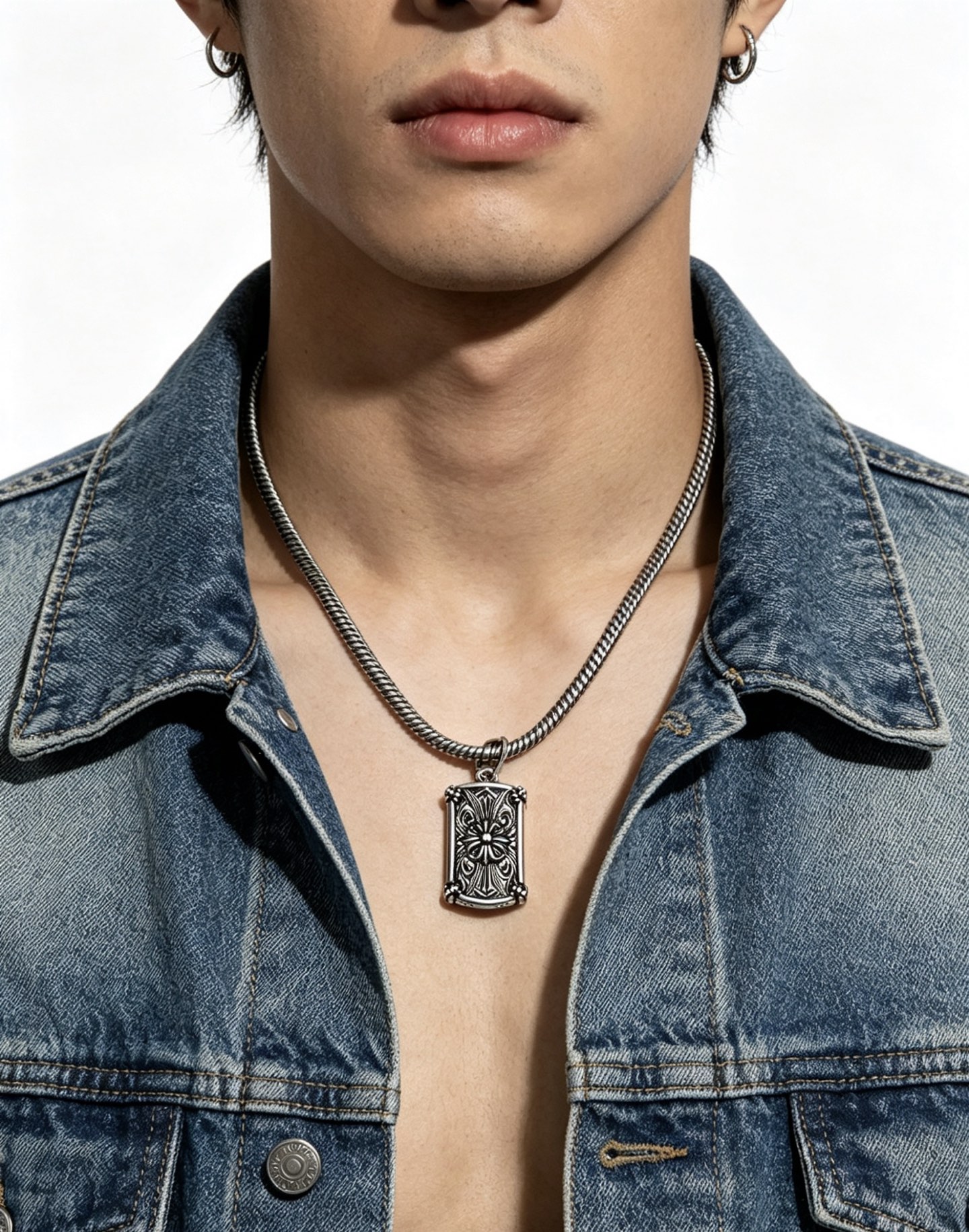 Chrome Hearts（クロムハーツ） マルチエレメント ヴィンテージクロスペンダント ネックレス