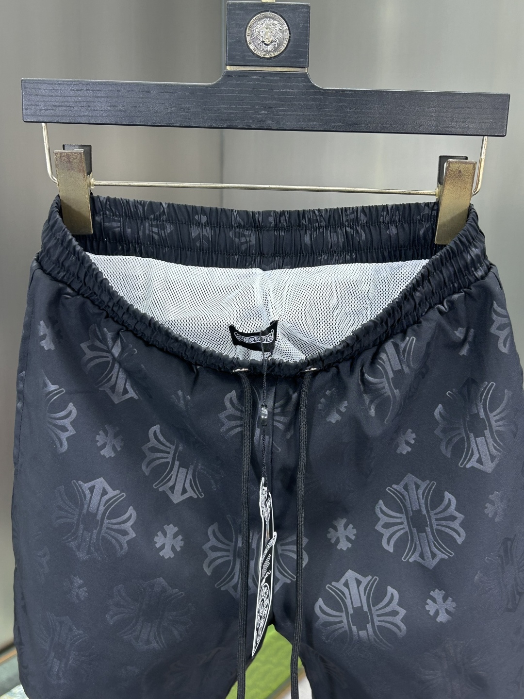 Chrome Hearts（クロムハーツ）ビーチパンツ 夏用ハーフパンツ さらさら肌触り おしゃれ クール ショートパンツ ビーチ プール レジャー 水着風 ウエストゴム
