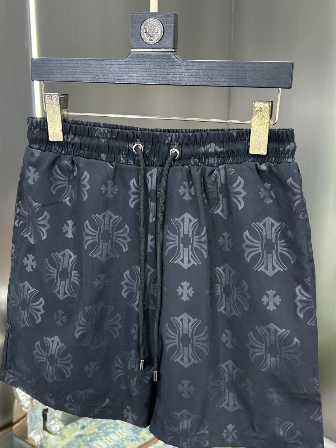 Chrome Hearts（クロムハーツ）ビーチパンツ 夏用ハーフパンツ さらさら肌触り おしゃれ クール ショートパンツ ビーチ プール レジャー 水着風 ウエストゴム