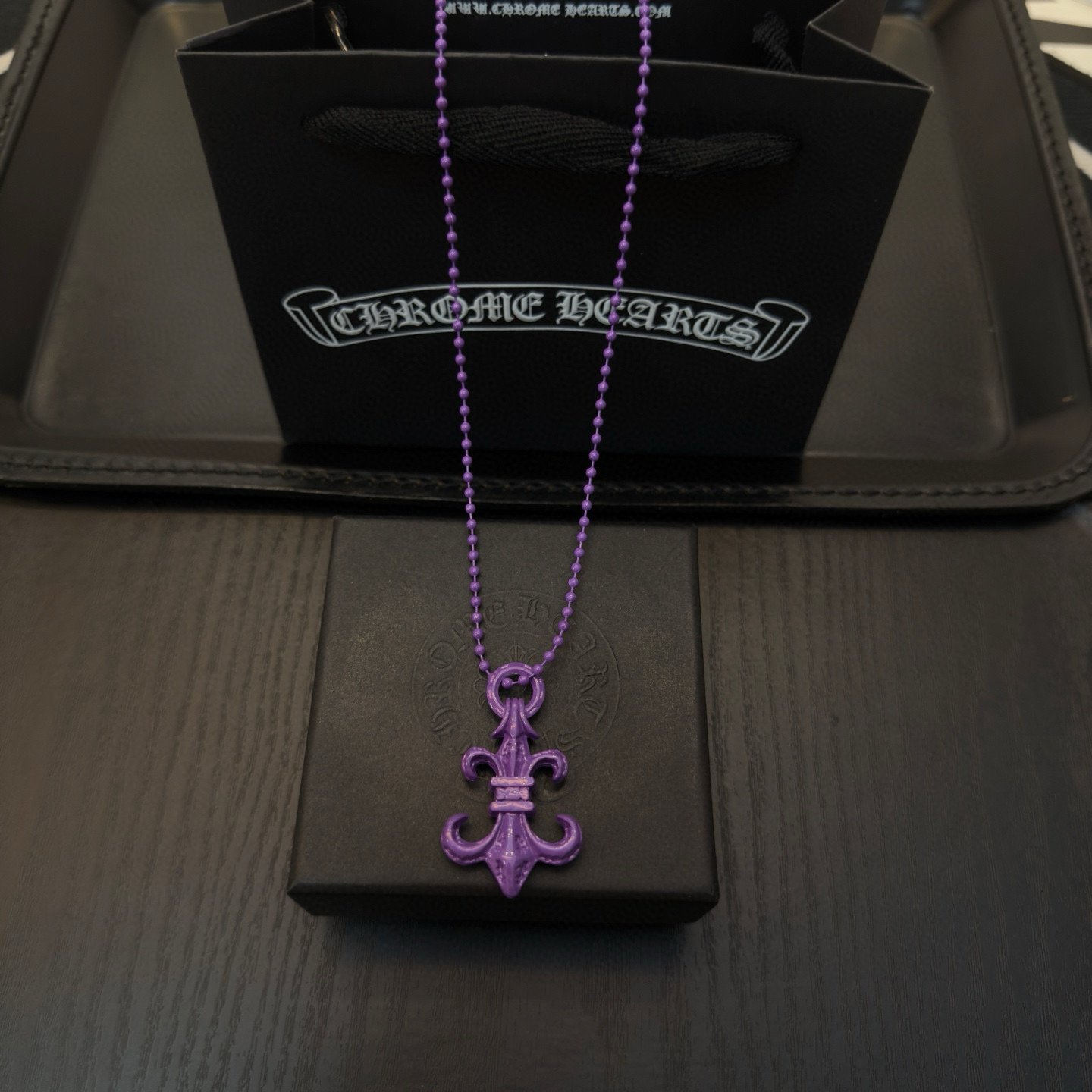 Chrome Hearts クロムハーツ マルティーズクロス ネックレス カラフル 男女兼用 軽量 ゴシック ストリート ファッションアクセサリー