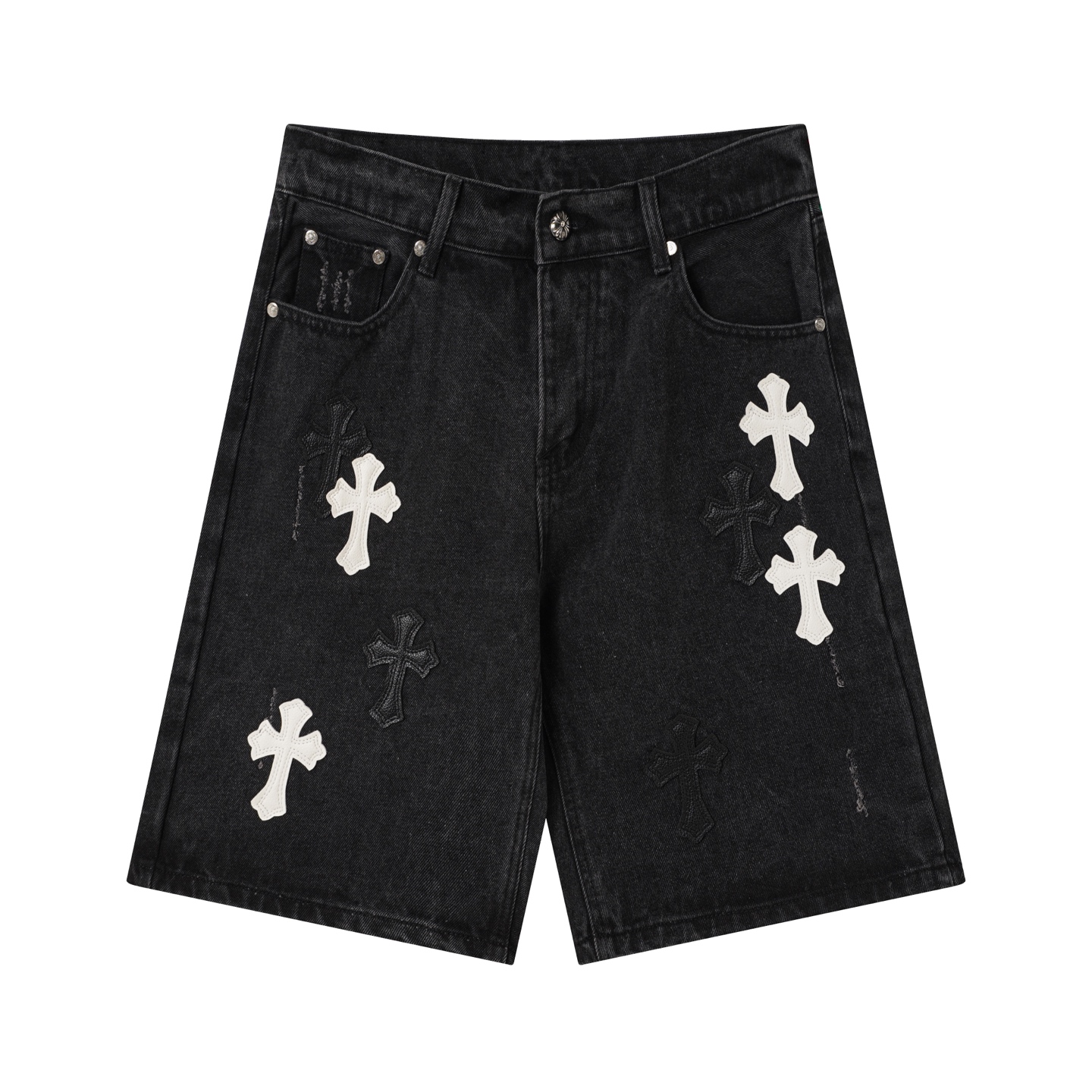 Chrome Hearts クロムハーツ クロス パッチワーク 刺繍 リラックス