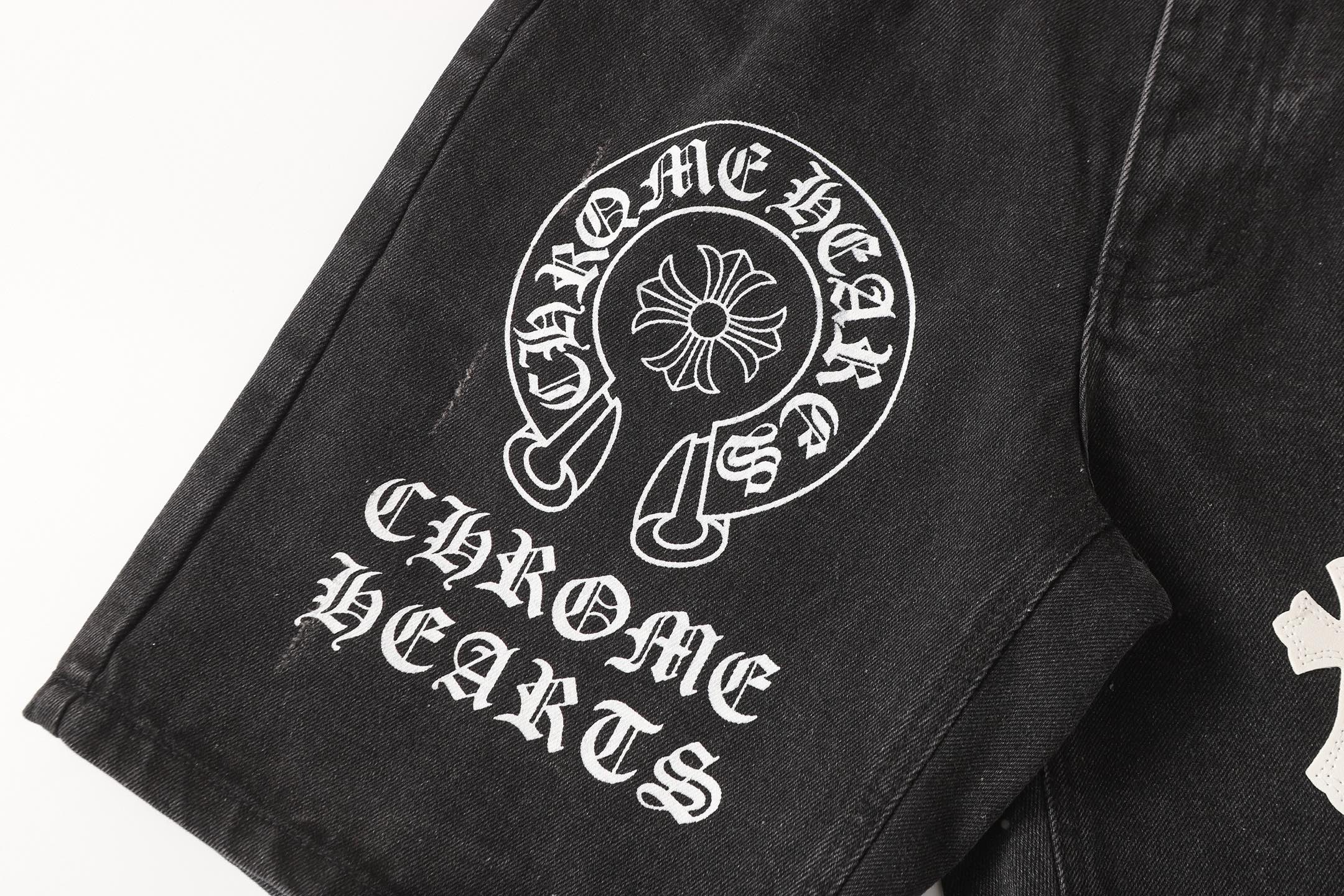 Chrome Hearts クロムハーツ クロス パッチワーク 刺繍 プリント