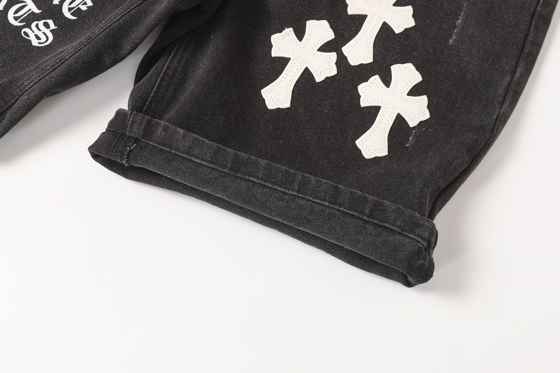 Chrome Hearts クロムハーツ クロス パッチワーク 刺繍 プリント