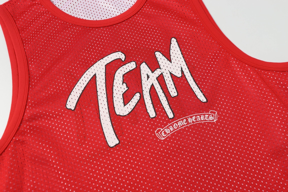 Chrome Hearts new collection Sanskrit mesh hockey shirt tank top