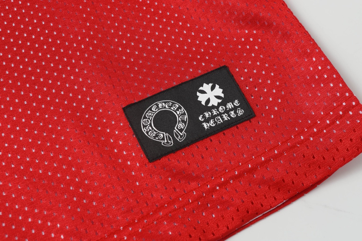 Chrome Hearts クロムハーツ 新作 サンスクリット メッシュ ホッケーシャツ タンクトップ 2WAY リバーシブル カジュアル ノースリーブTシャツ ユニセックス