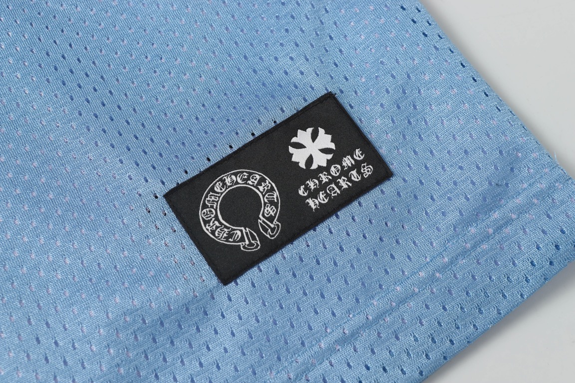 Chrome Hearts クロムハーツ 新作 サンスクリット メッシュ ホッケーシャツ タンクトップ 2WAY リバーシブル カジュアル ノースリーブTシャツ ユニセックス