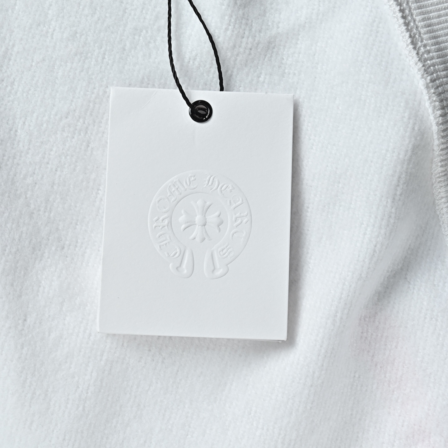 Chrome Hearts クロムハーツ ホワイト マゼンタ ホースシュー フーディー「ホワイト/ピンク」