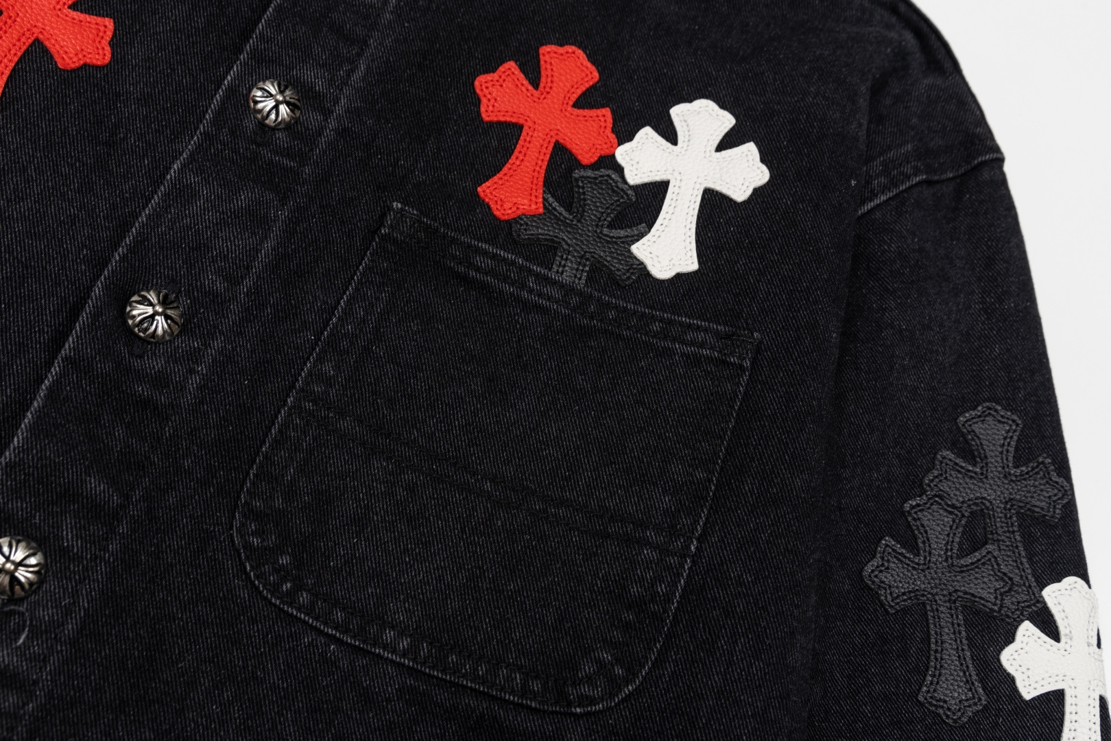 Chrome Hearts クロムハーツ レッド ブラック ホワイト ジャケット アウター