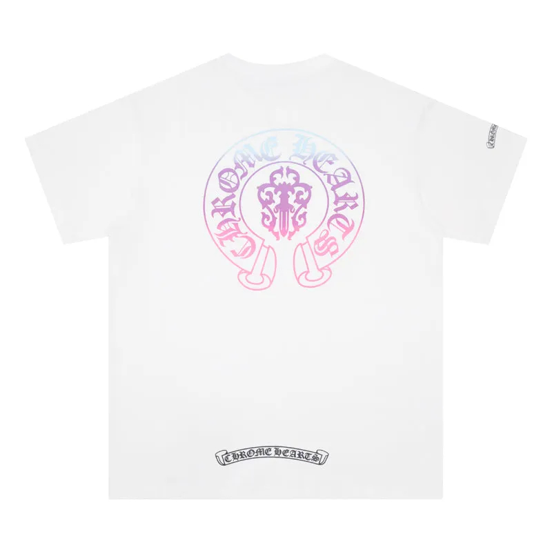 Chrome Hearts T-shirt, black & white, H0165 – クロムハーツ