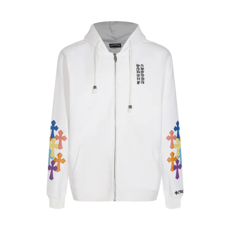 CHROME HEARTS クロムハーツ フローラルクロスパーカー（ジップアップ