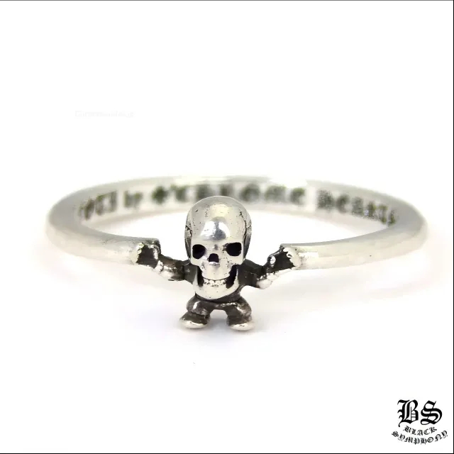 CHROME HEARTS クロムハーツ バブルガムリングシリーズ｜925シルバー