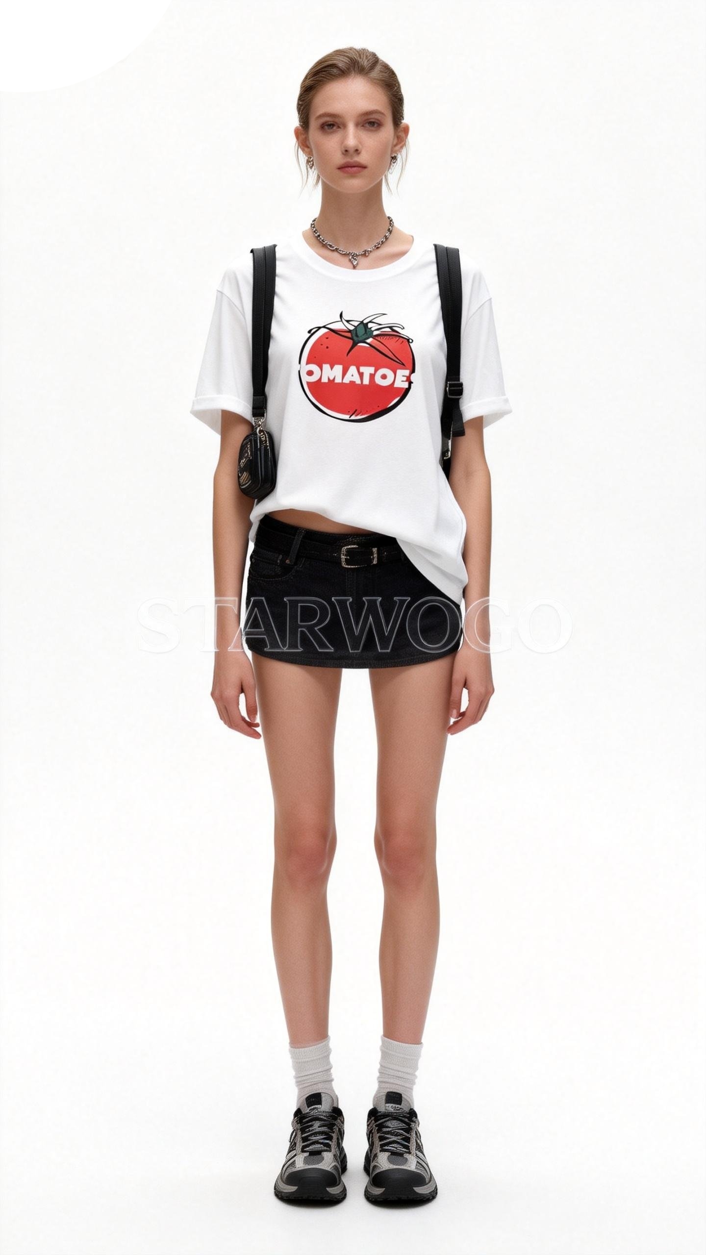 T0015~STARWOGO 180g Fabric - Fashionable Thin Cotton Design T-shirt