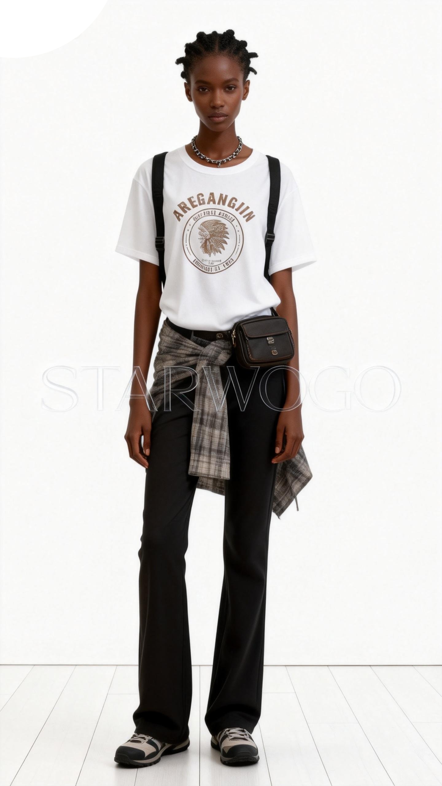 T0044~STARWOGO 180g Fabric - Fashionable Thin Cotton Design T-shirt