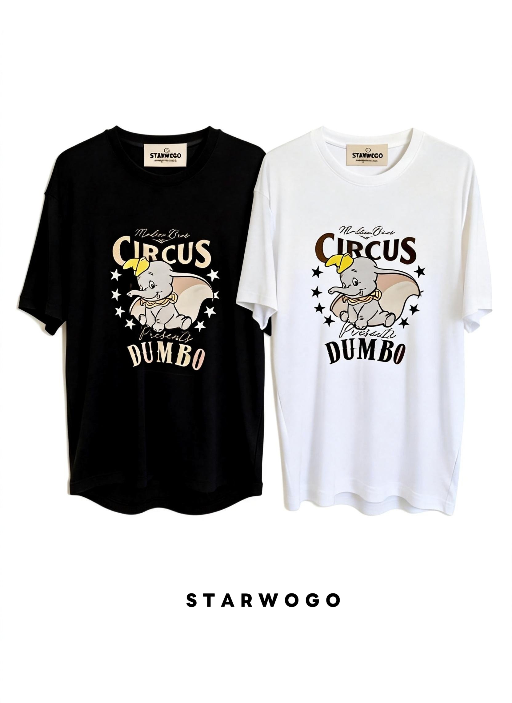 T0022~STARWOGO 180g Fabric - Fashionable Thin Cotton Design T-shirt