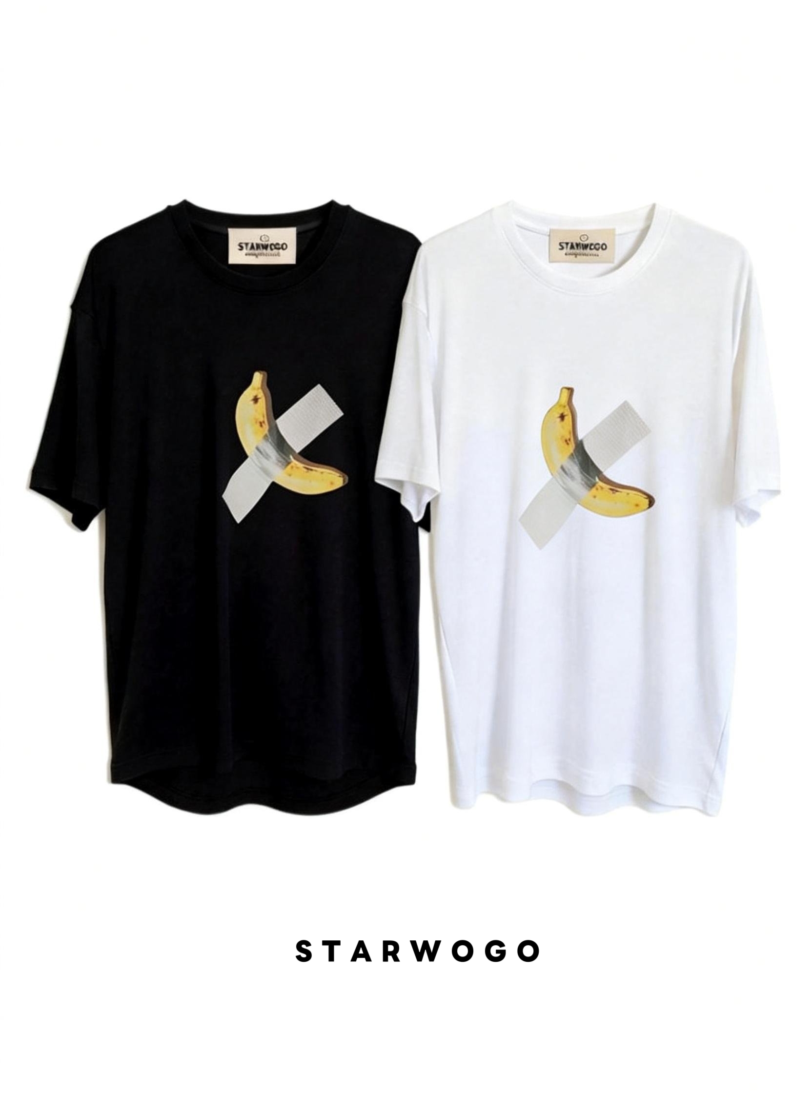 T0038~STARWOGO 180g Fabric - Fashionable Thin Cotton Design T-shirt
