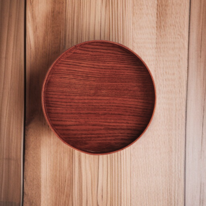 日本家用櫻花樹茶盤辦公室茶托盤