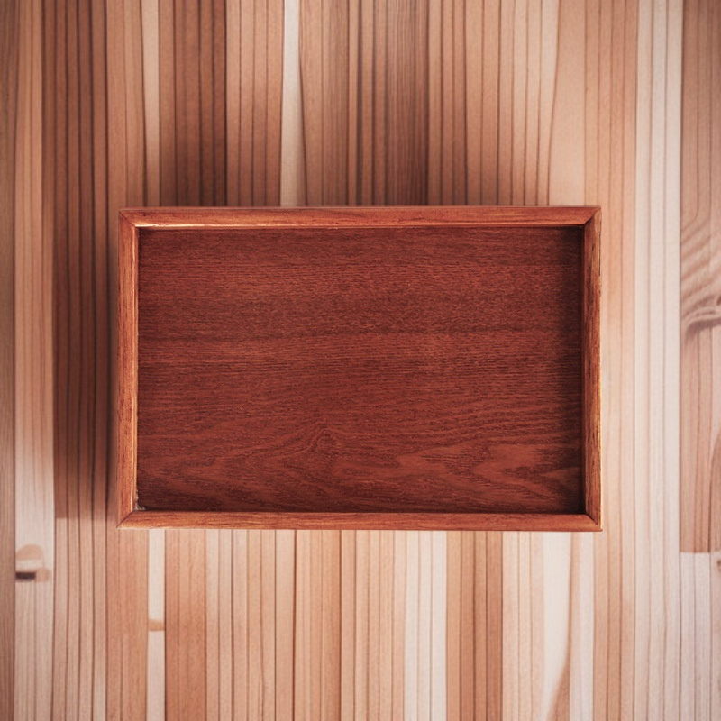 日本家用櫻花樹茶盤辦公室茶托盤