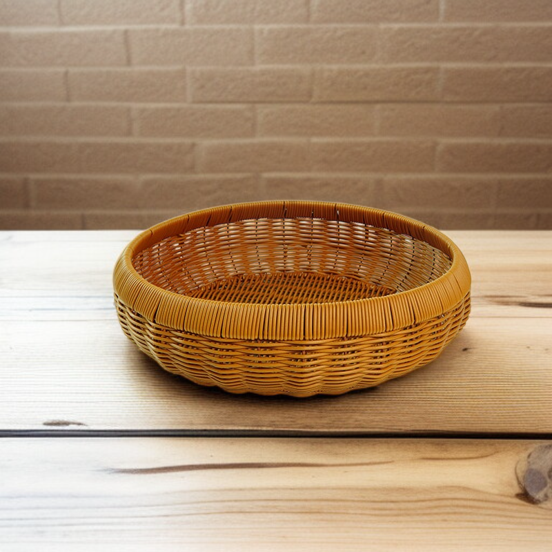 仿藤蒸包籃點心籃客廳茶几零食水果籃