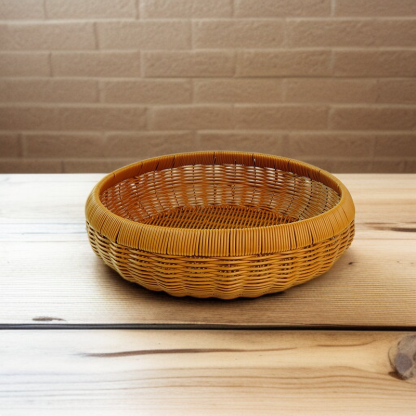 仿藤蒸包籃點心籃客廳茶几零食水果籃