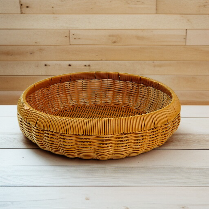 仿藤蒸包籃點心籃客廳茶几零食水果籃