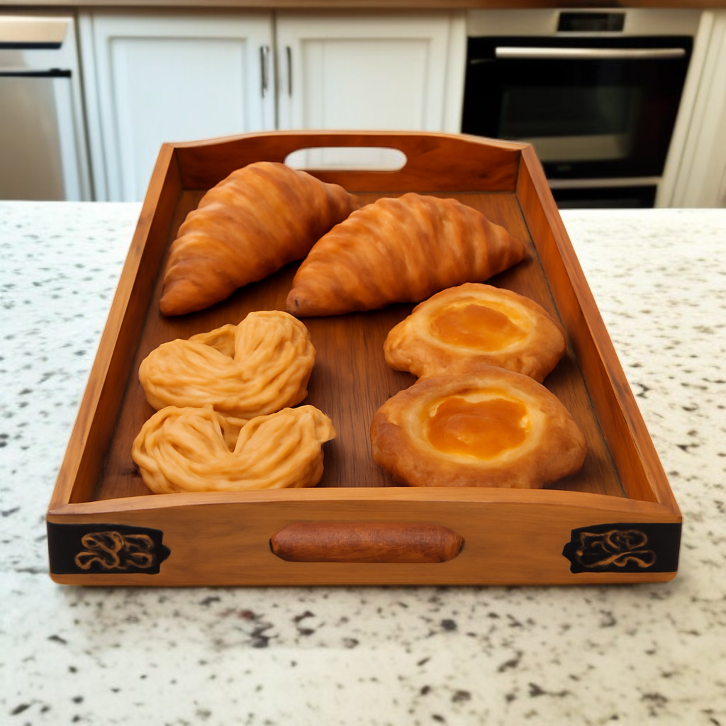 日本家用櫻花樹茶盤辦公室茶托盤