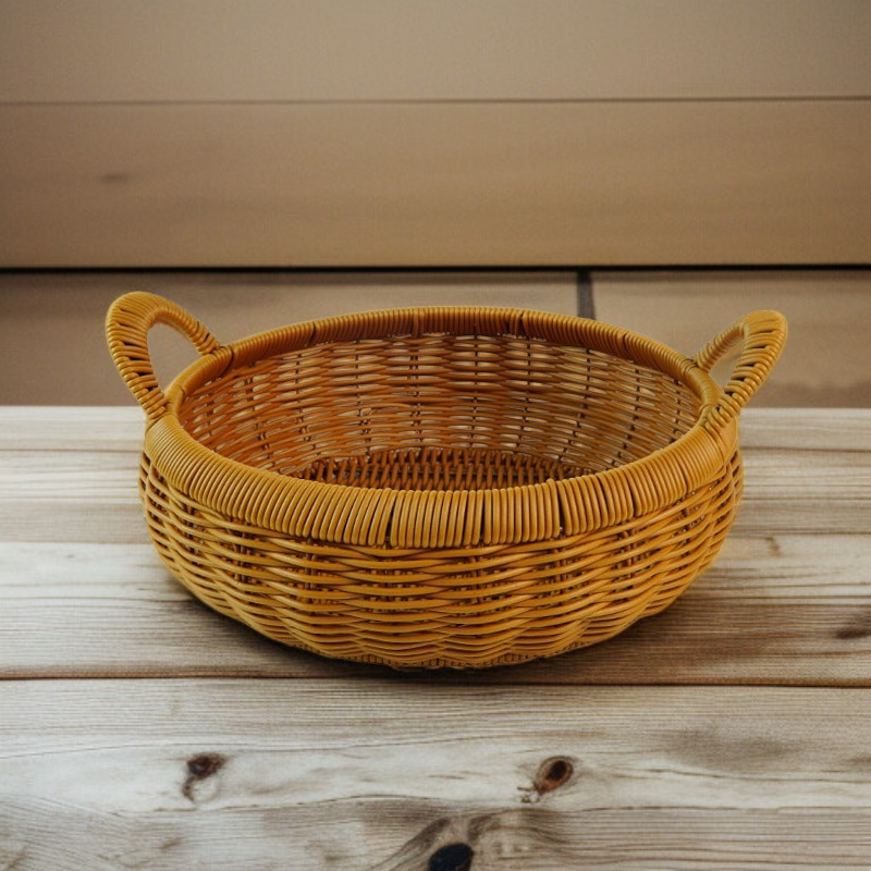 仿藤蒸包籃點心籃客廳茶几零食水果籃