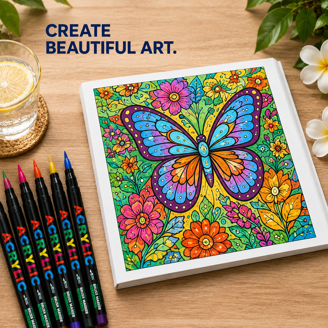 Color By Number Book | 82 Single-Sided Coloring Pages