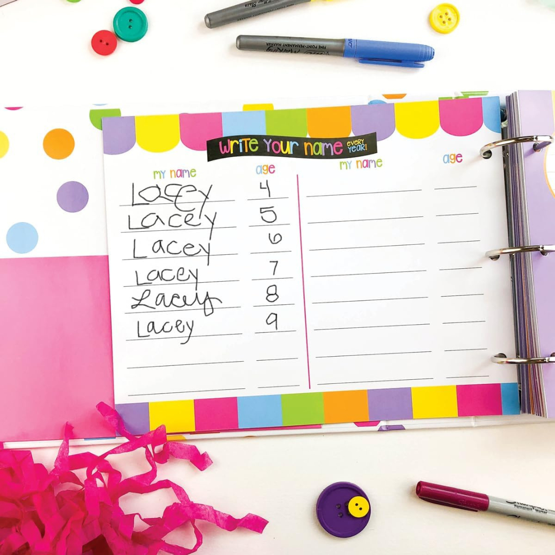 The Class Keeper: First & Last Days of School Memory Book