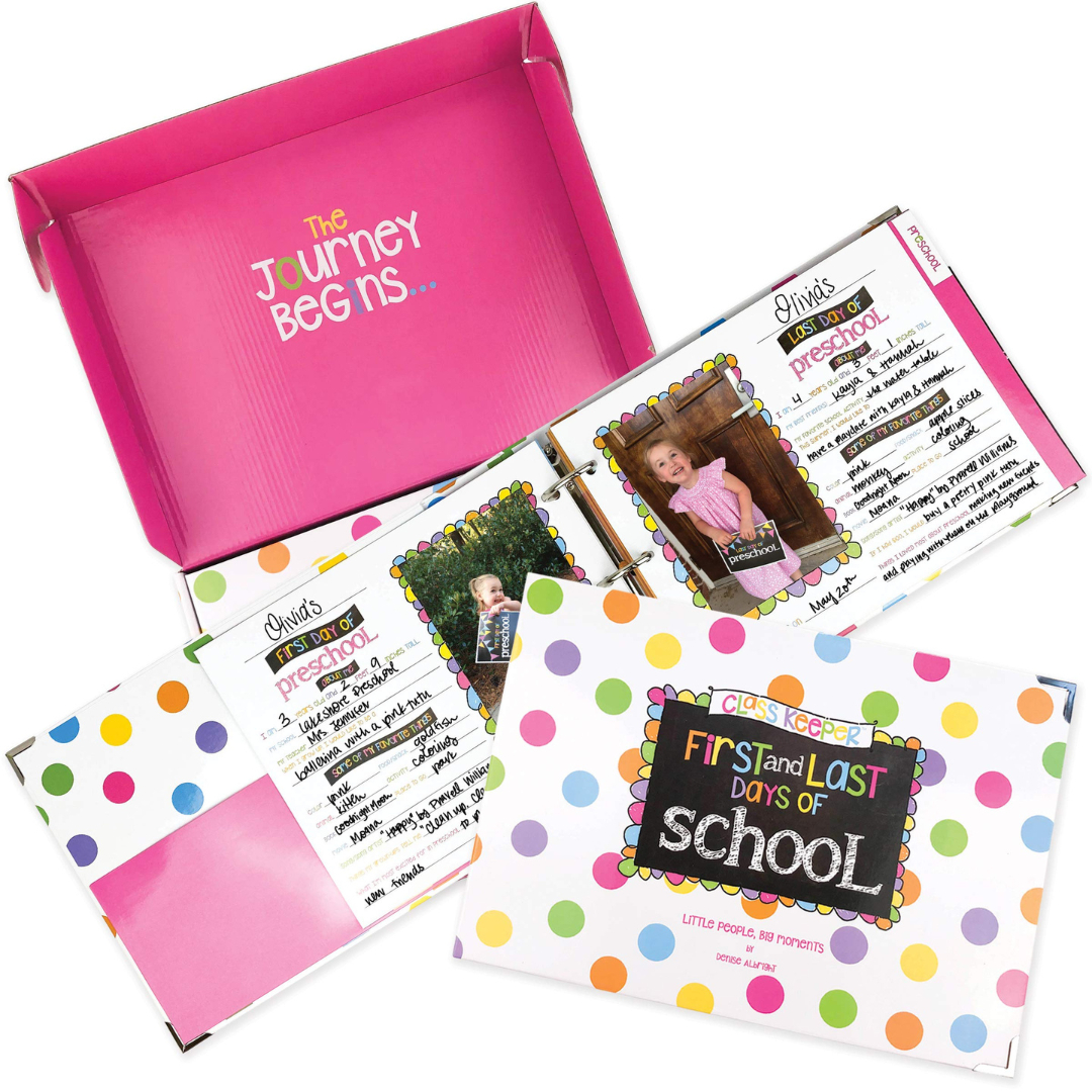 The Class Keeper: First & Last Days of School Memory Book