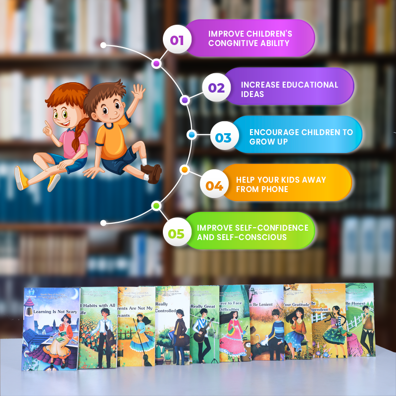 Growth Diary of Good Kids | Must-Read Inspirational 10-Book Set for Kids Ages 5-17