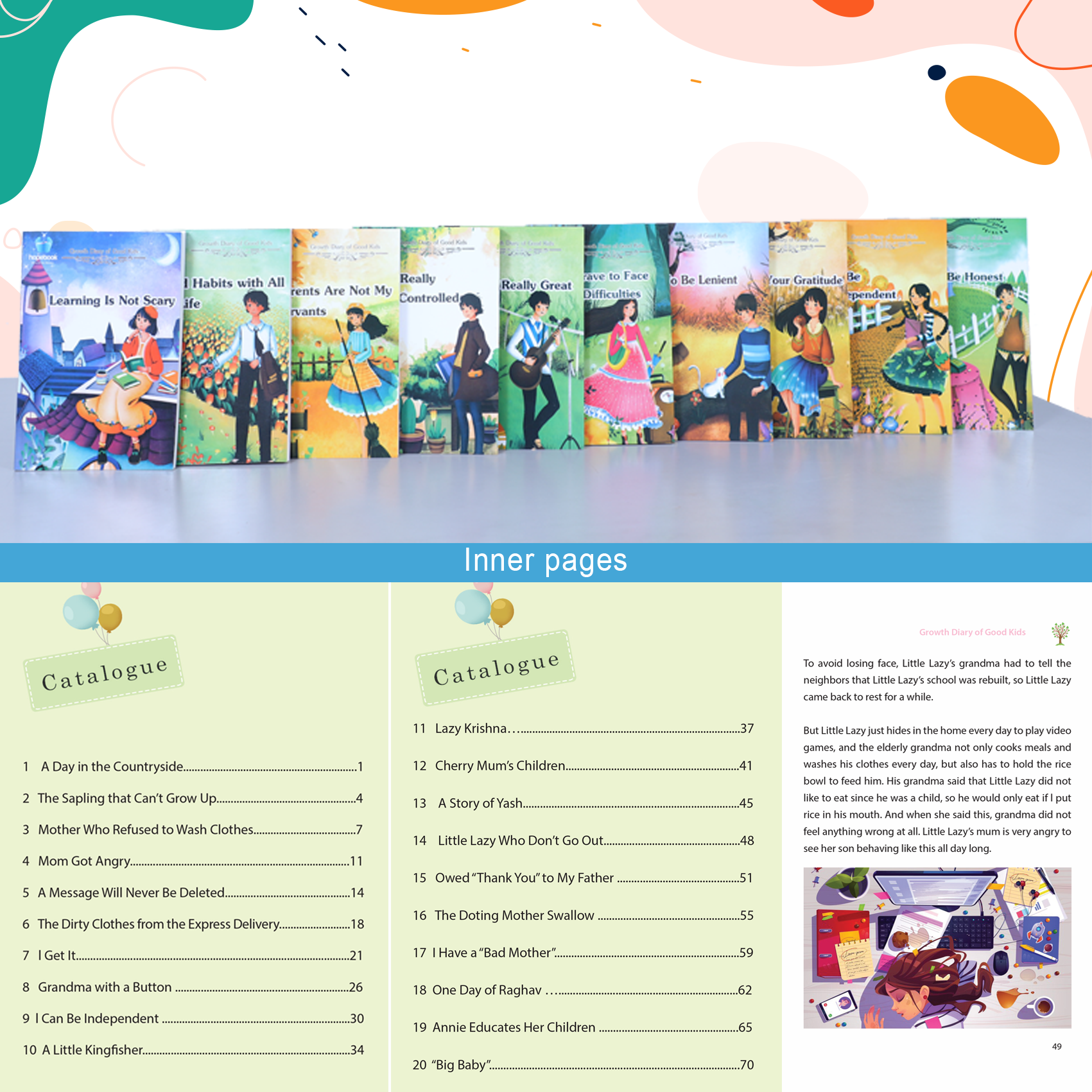 Growth Diary of Good Kids | Must-Read Inspirational 10-Book Set for Kids Ages 5-17