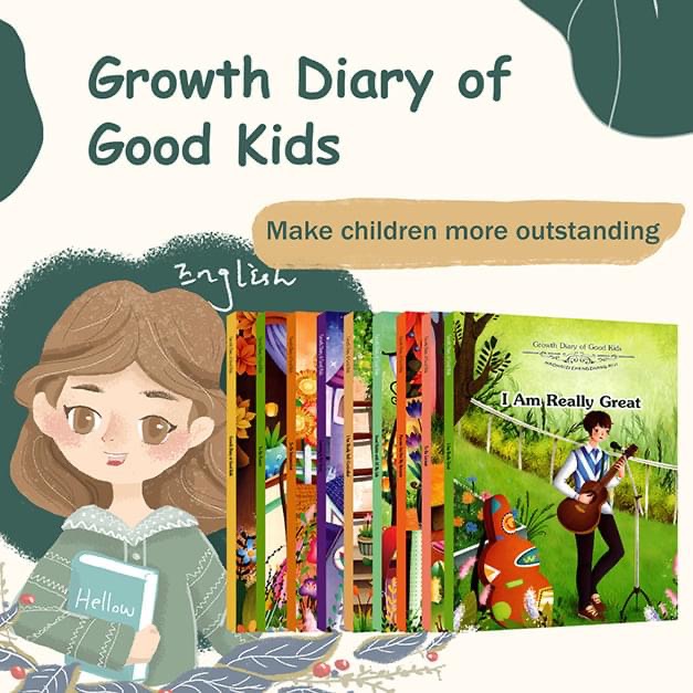 Growth Diary of Good Kids | Must-Read Inspirational 10-Book Set for Kids Ages 5-17