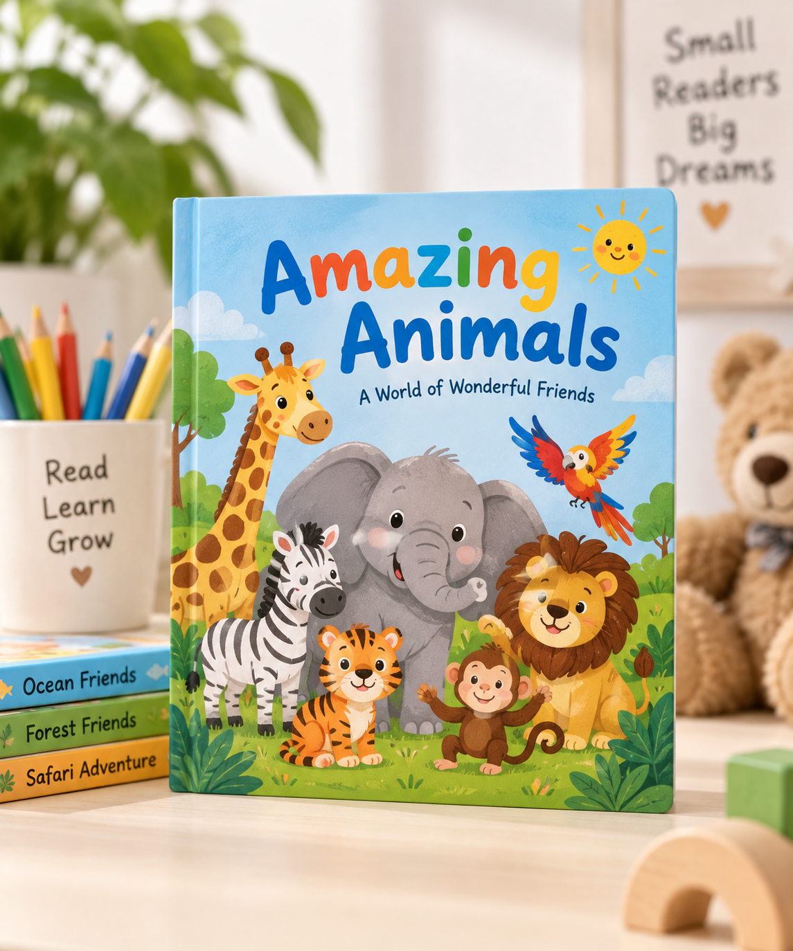 Generated image upload test for Kidsbook product image workflow.