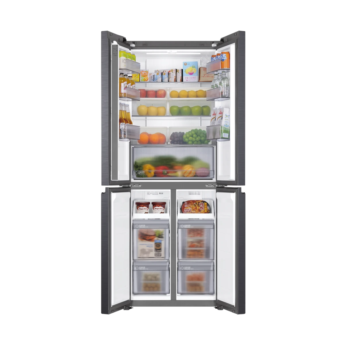 海爾小紅花418升風冷變頻空調