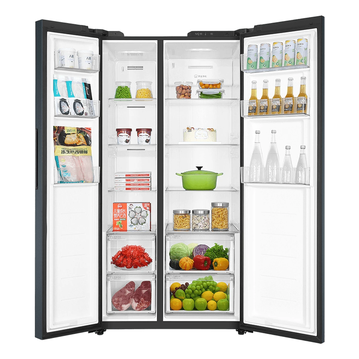 616升風冷變頻對開門冰箱