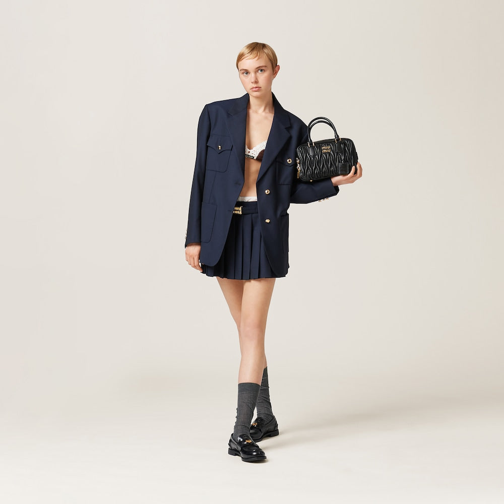 THEMALLアルカディ マテラッセレザー バッグ ミディアム