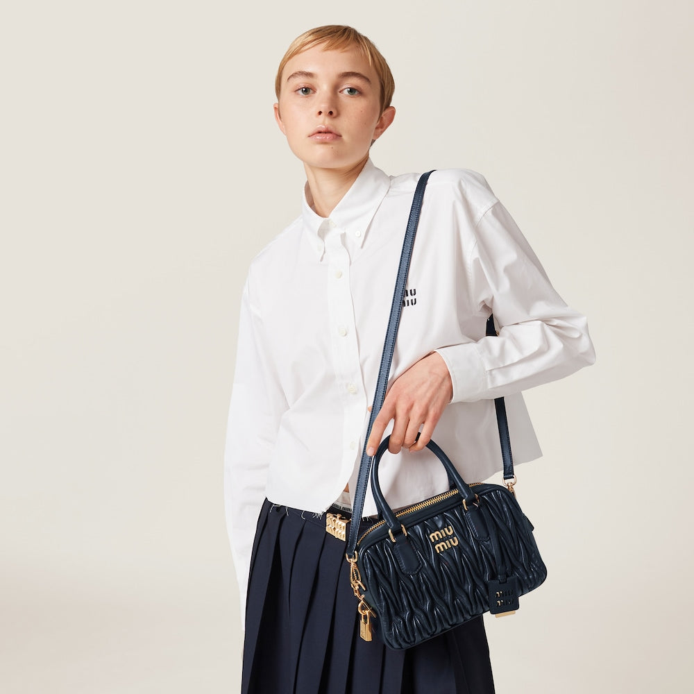 THEMALLアルカディ マテラッセレザー バッグ ミディアム