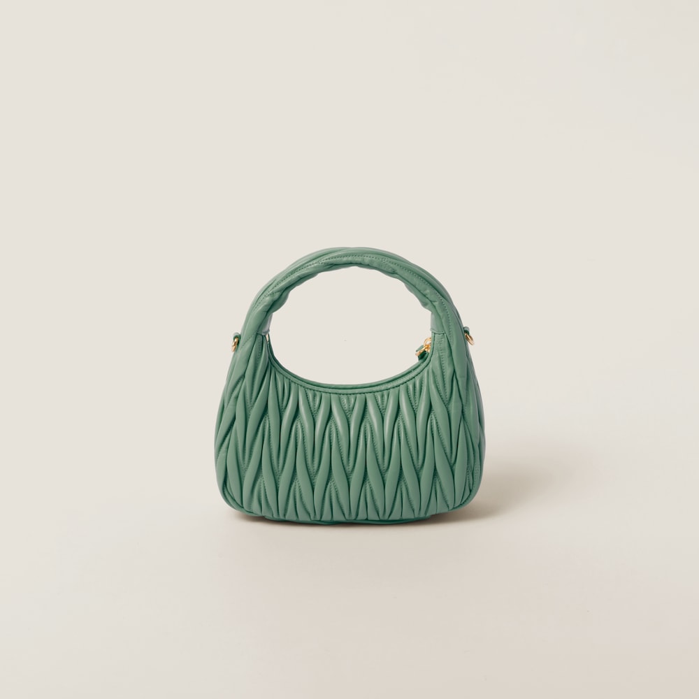 THEMALLワンダー マテラッセレザー ホーボーバッグ