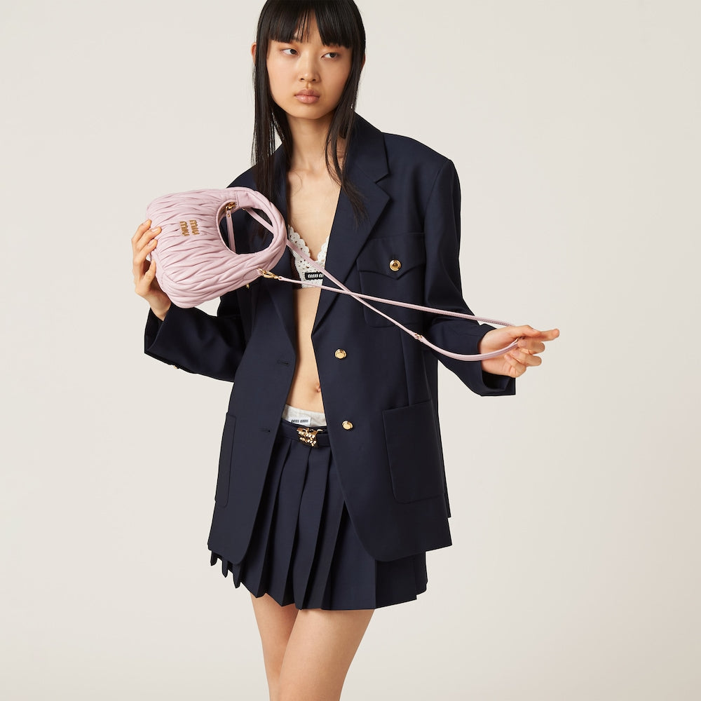 THEMALLワンダー マテラッセレザー ホーボーバッグ