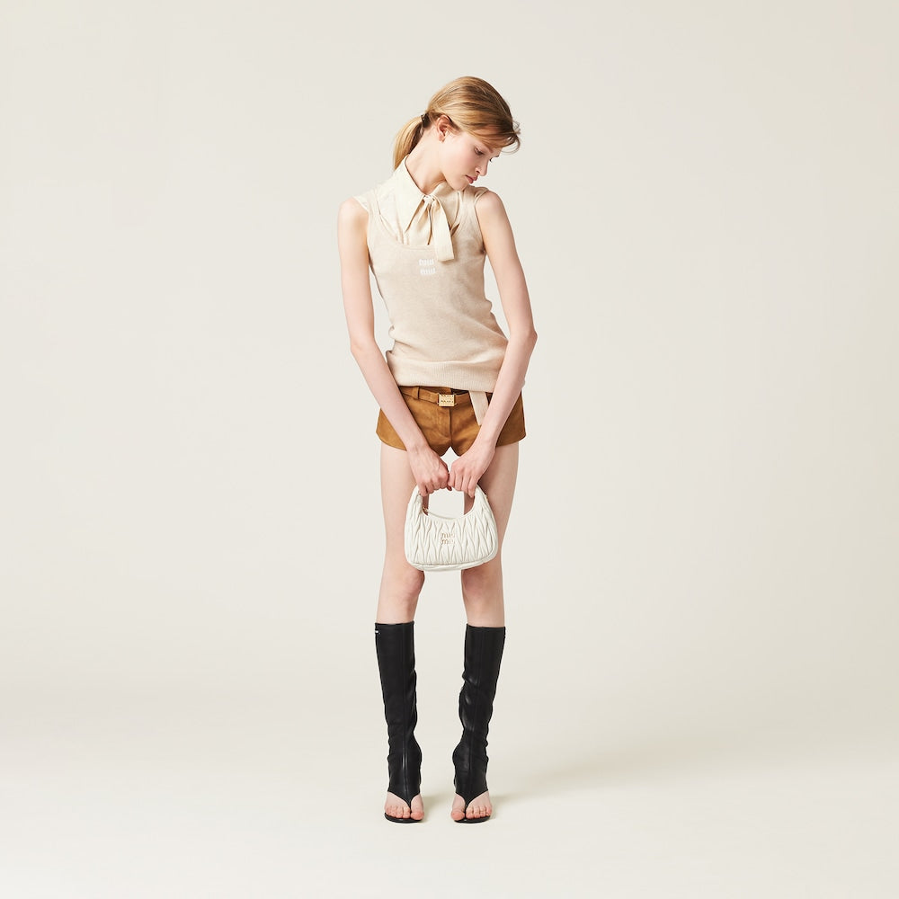 THEMALLワンダー マテラッセレザー ホーボーバッグ