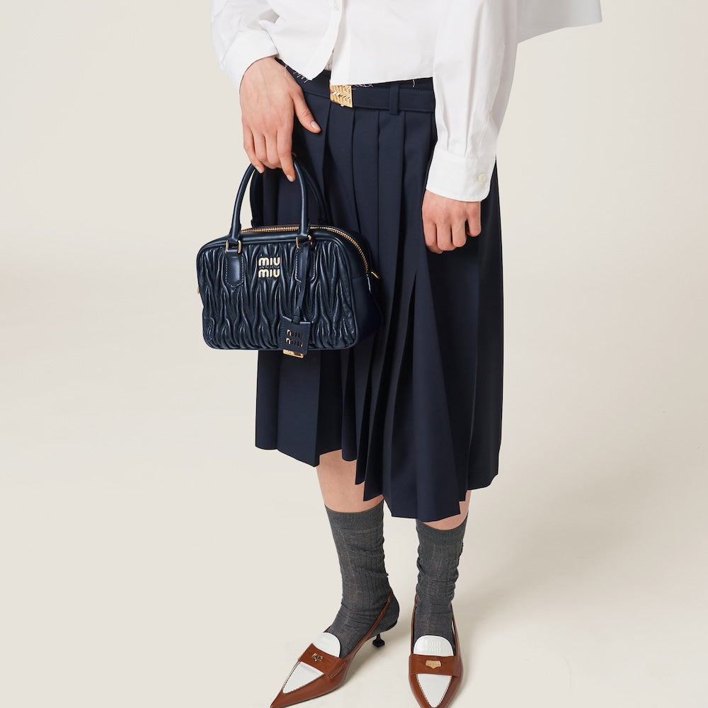 THEMALLアルカディ マテラッセレザー バッグ ミディアム