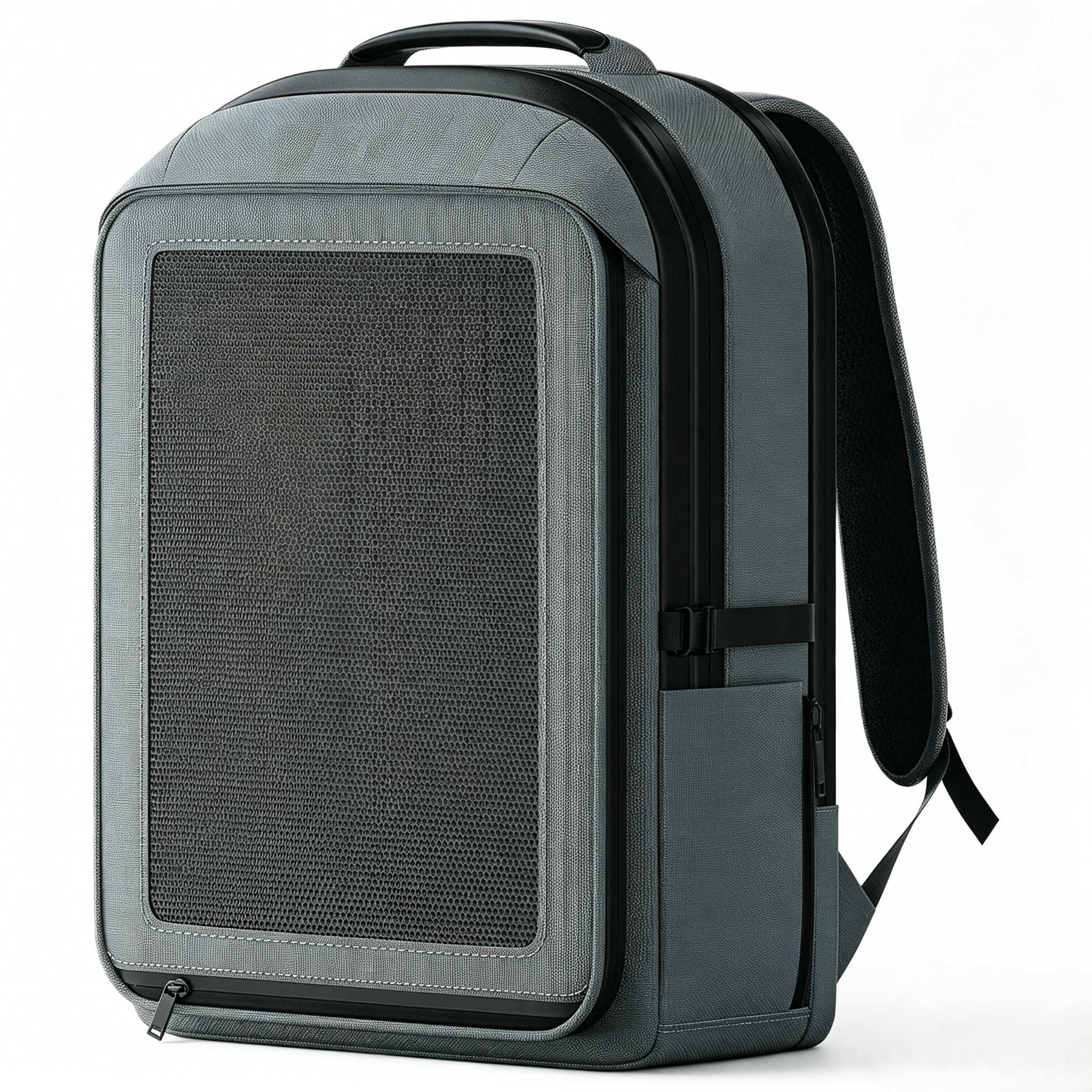 30W Solar-powered emergency charging backpack