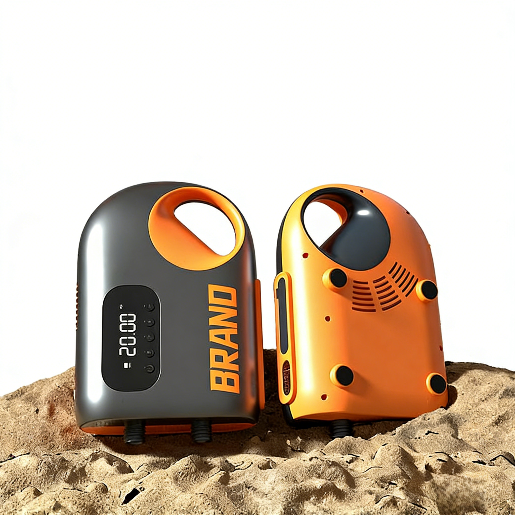 Outdoor portable wireless air pump