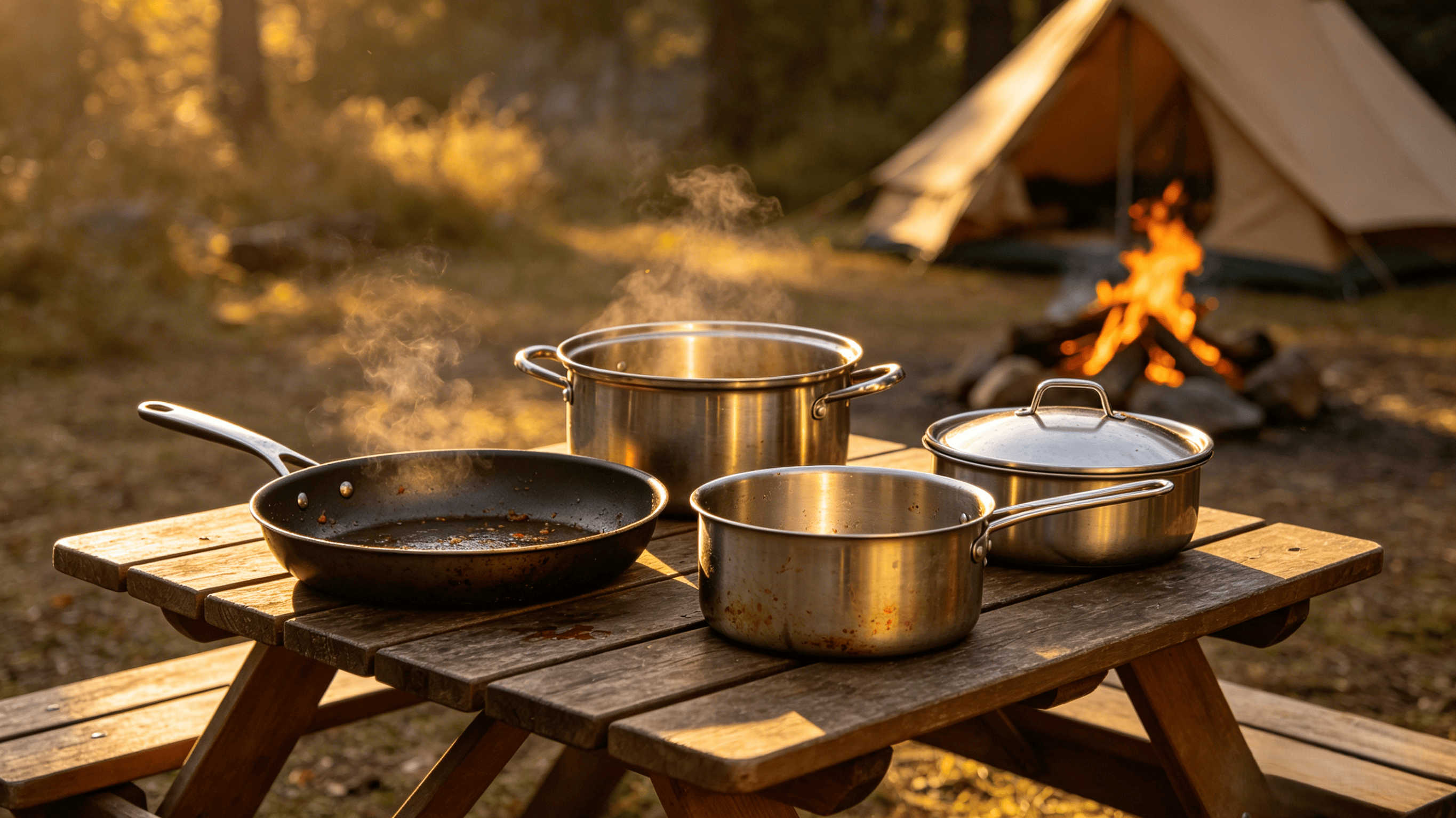 Camping cookware