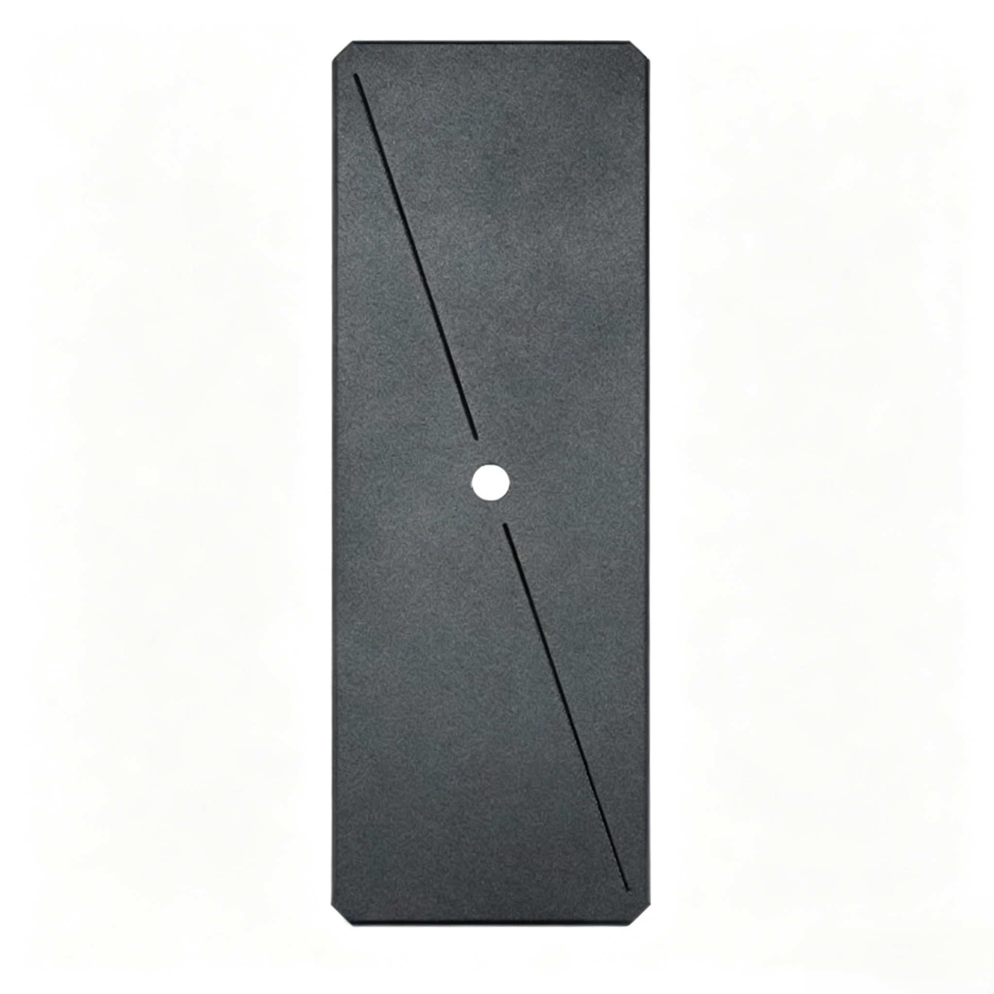 Outgearpro-CK‑12BK‑1P Semi‑unit Flat Aluminum Top Panel [Single Piece]