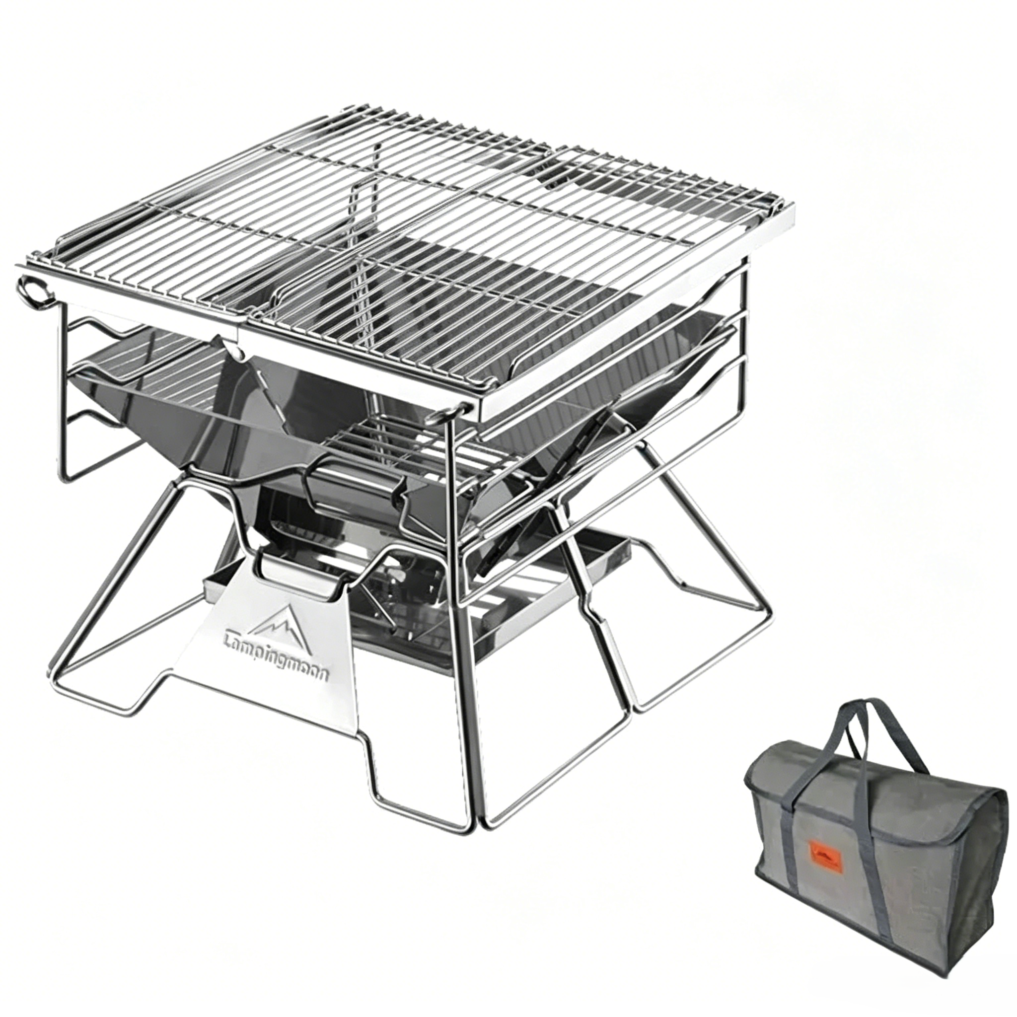 OutGearPro-[X-TWO] Folding Barbecue Grill