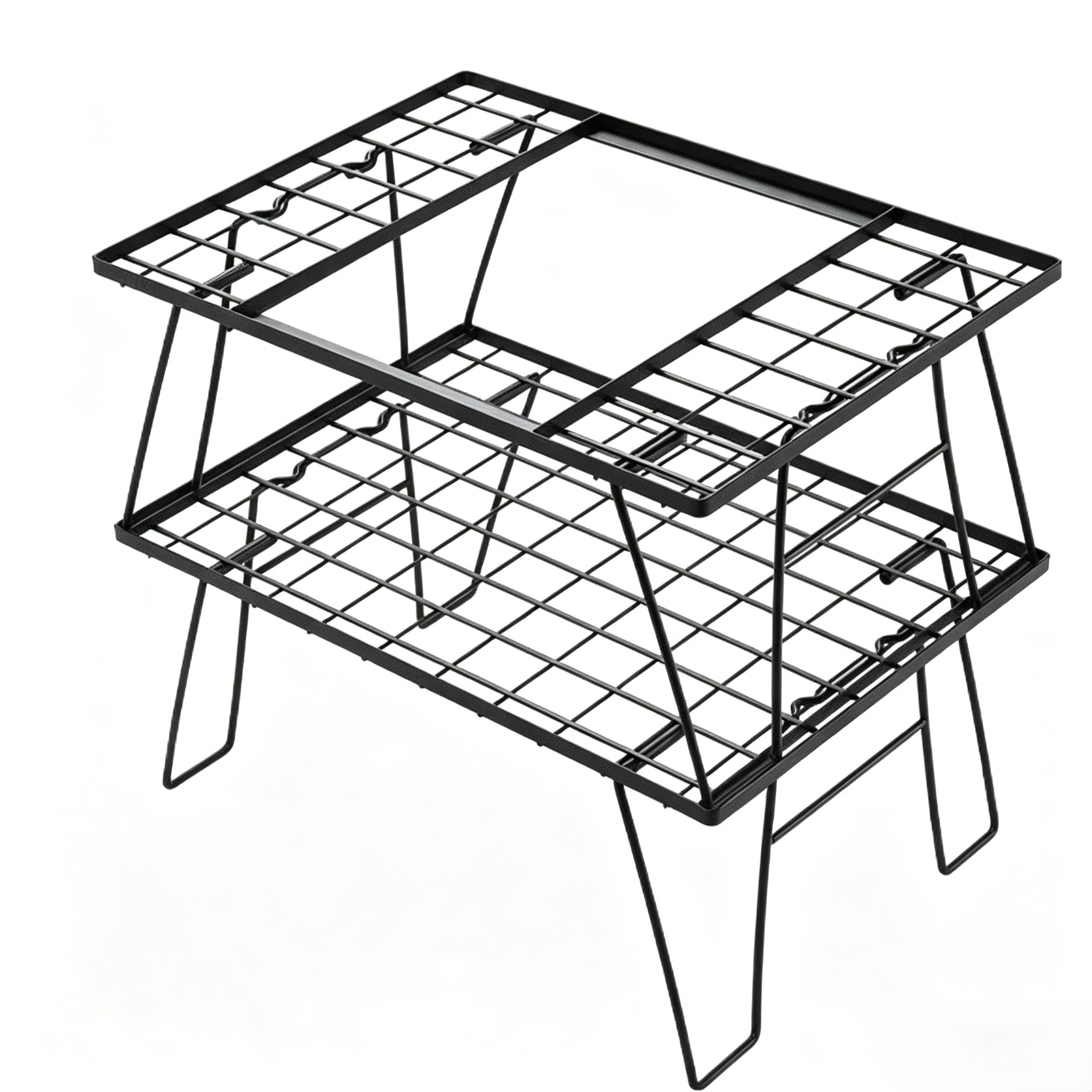 OutGearPro-CK-2G Outdoor Camping Foldable IGT Module Barbecue Table